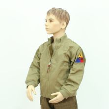 Childrens Tankers Jacket with 2nd Armoured Badge