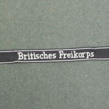 Britisches Freikorps Cuff Title