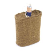 MKVI blue Water bottle with felt cover for British WW1 1908 webbing 