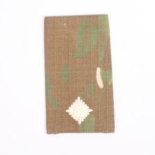 British Multicam Rank Slide 2nd Lieutenant Bronze