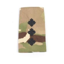 British Multicam Rank Slide Captain Black