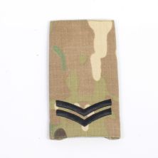 British Multicam Rank Slide Corporal Black