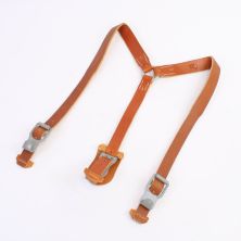 Brown Fallschirmjager Y straps by Richard Underwood