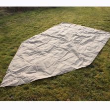 Canvas Groundsheet for British 2 Man Bivi Tent TAN
