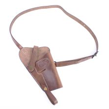 M1911 Colt 45 Holster M3 leather shoulder holster Aged Dark Brown