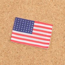 Cotton WW2 48 Star US Flag Arm Patch
