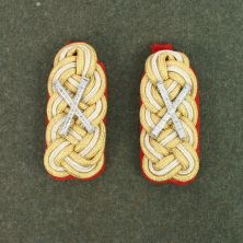 Army General Field Marshall Shoulder Boards Wire Bullion