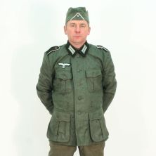 German Army WW2 M36 Wool Tunic With Army Badges by FAB