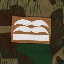 Luftwaffe Combat Rank Oberleutnant Tan For Jump Smocks