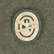 Polizei Schi-fuhrer German Mountain Police Tinnie  Badge