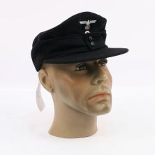 German WW2 Heer M43 Panzer Black Field Cap Army Mans by EREL