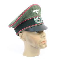 EREL Heer Panzer Crusher Cap with Metal Eagle