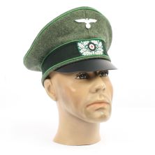 EREL Heer Panzergrenadier Crusher Cap with Metal Eagle Insignia