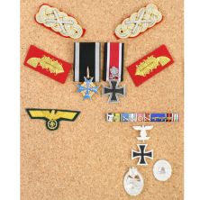 Field Marshal Rommel's 1942 Badge set