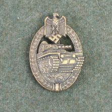 German Panzer Assault Award Bronze Battle Worn by RUM