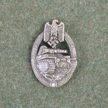 German Panzer Assault Award Silver Battle Worn by RUM