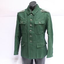German WW2 Reed Green HBT Jacket Tunic by RUM No badges
