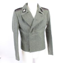 German WW2 Waffen SS StuG Wrap Over Tunic with Badges by RUM