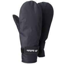 Buffalo DP Pertex & Pile lined windproof Mitts Black