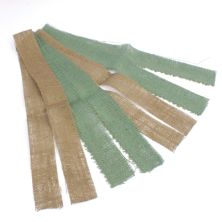  Helmet Hessian Green & Brown Camouflage Scrim Set