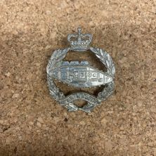 Royal Tank Regiment RTR Cap Badges Queens Crown 