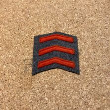 Civil Defence , ARP Warden 3 year service stripes Original
