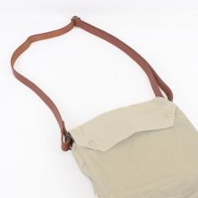 Indiana Jones MKVII brown Leather Indy Gasmask bag shoulder strap