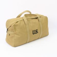  Jeep Bag US Army WW2 khaki Medium Holdall By Kay Canvas