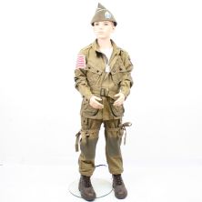 Kids WW2 101st Airborne Paratrooper M42 Dday jump suit in Childrens Sizes