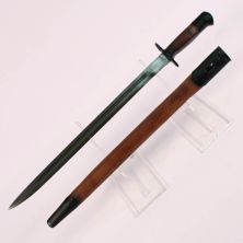 1907 Lee Enfield Bayonet with scabbard for Denix rifle 