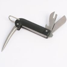 British Army Clasp Knife ( Jack Knife) with Black Checkered Grips