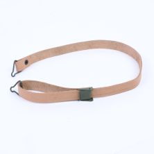 Leather Chinstrap For The Liner On The WW2 M1 Helmet Natural Tan