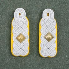 Luftwaffe WW2 Officer Shoulder Boards for Oberstleutnant Rank