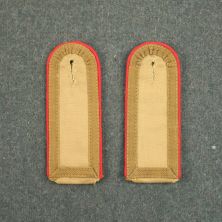 Luftwaffe Tropical Artillery Shoulder Boards Unterfeldwebel by RUM