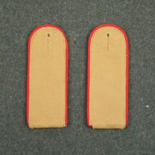 Luftwaffe Tropical Shoulder Boards Red Flak Piping by RUM