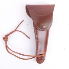 M1916 Colt 45 Holster Brown Leather Belt Fitting