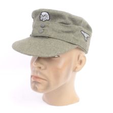 M43 SS Field Grey Officers Field Cap