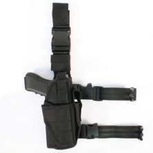 Viper Drop Leg Adjustable Holster. Black