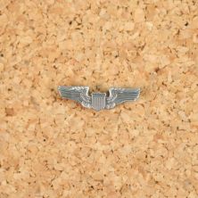 USAAF Pilots Wings Cap Badge for Garrison Cap