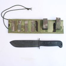 MOD Type D Survival Knife with Multicam Sheath