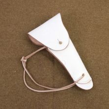 MP White Leather Holster For The M1911 Colt 45