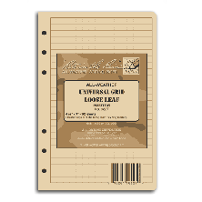 Rite in the rain 982T loose leaf TAMS paper 45/8" x 7" Tan