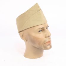 Overseas Garrison Cap Khaki. Chino By CS