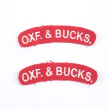 Oxs & Bucks (airborne) Shoulder Titles