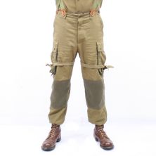 US 1942 WW2 Paratroopers M42 Jump Trousers Reinforced D-Day Airborne model by Kay Canvas