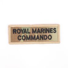 Royal Marines Commando Shoulder Title  MultiCam