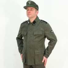 Waffen SS M43 Wool Tunic 1943 Felbluse by Richard Underwood