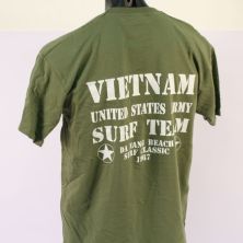 US Army Vietnam Surf Team " Charlie dont Surf" T-shirt