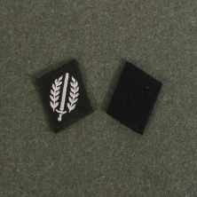33rd SS Div Charlemagne collar tabs