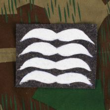 Luftwaffe WW2 Combat Rank Patch for Jump Smock Oberfeldwebel